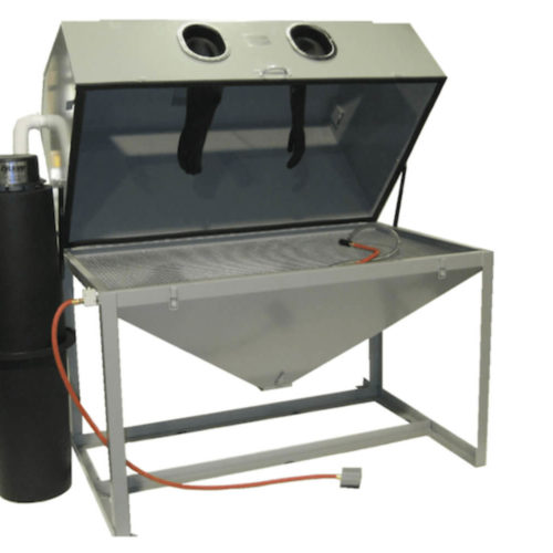 cyclone-ft6035-abrasive-bead-blasting-cabinet-closed-open